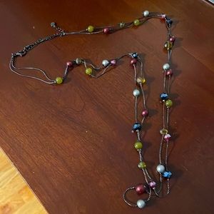 Multi cooor necklace from loft
